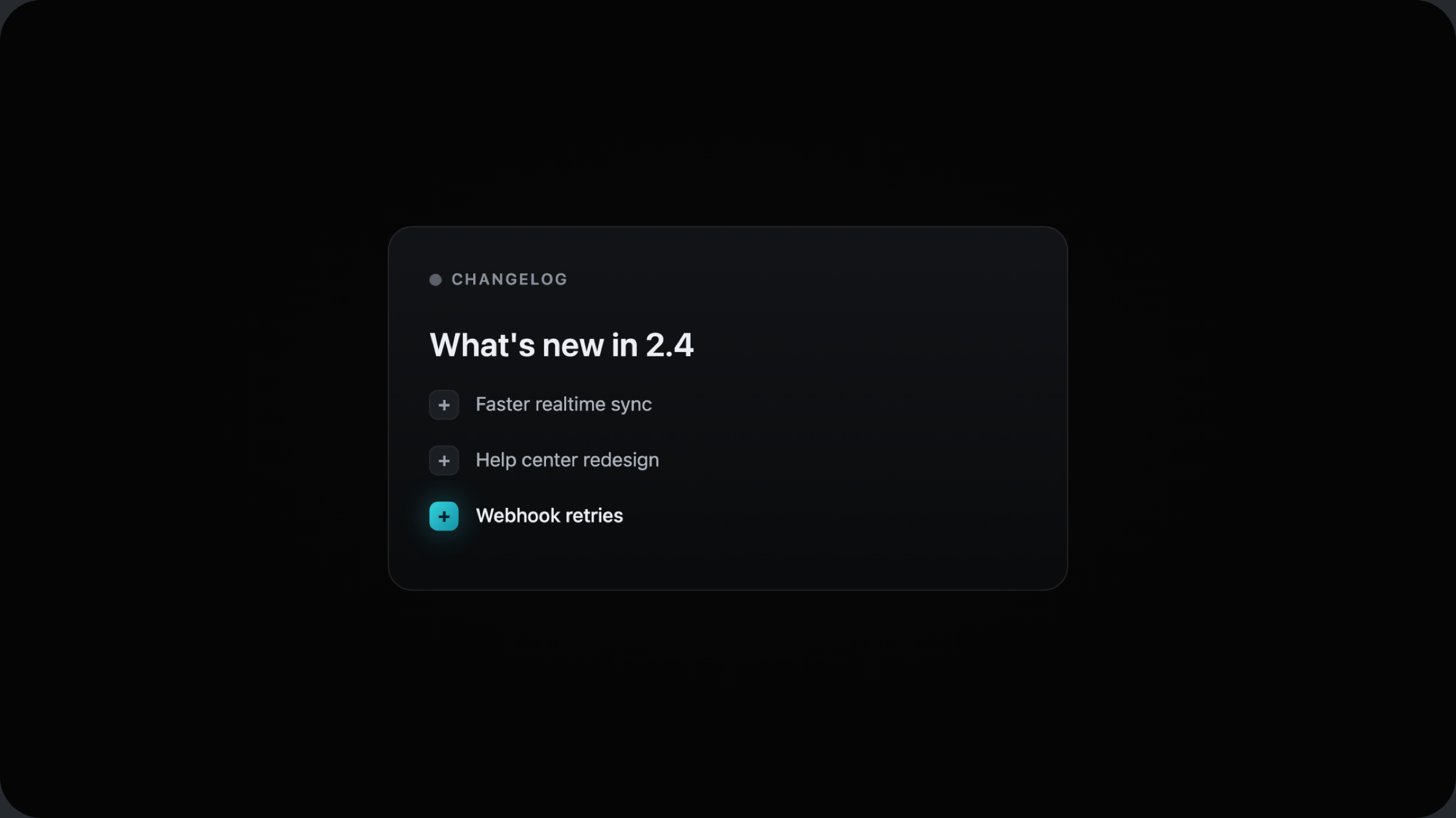 Release Notes